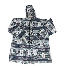 Vintage Southwestern Aztec Jacket Mens Large USA Made 90s Western Tribal