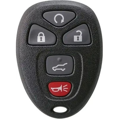 Replacement for New Keyless Entry 5 Button Remote Start Car Key Fob for Select 1