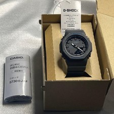 G-SHOCK GMA-P2100BA Unisex Watch Black Compact New Near Mint G1007