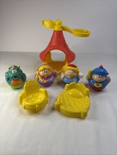 Vintage Lot of 7 Playskool Weebles Wobble Has...