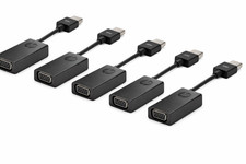 Wholesale Lot of 5 HP HDMI to VGA Adapter TAA compliant 6M147A6 ABA - FREE SHIP 