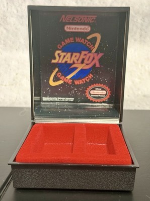 VINTAGE 1993 NINTENDO STAR FOX GAME WATCH ORIGINAL CASE NELSONIC *NO WATCH*