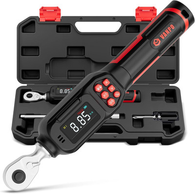 1/4-Inch Digital Torque Wrench, 4 8.85 Ft-Lb/0.6 12 Nm, ±2% Accuracy, Electronic