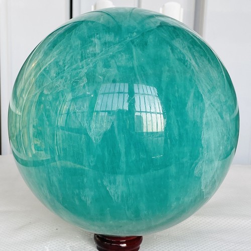5600G Natural Fluorite ball Colorful Quartz Crystal Gemstone Healing