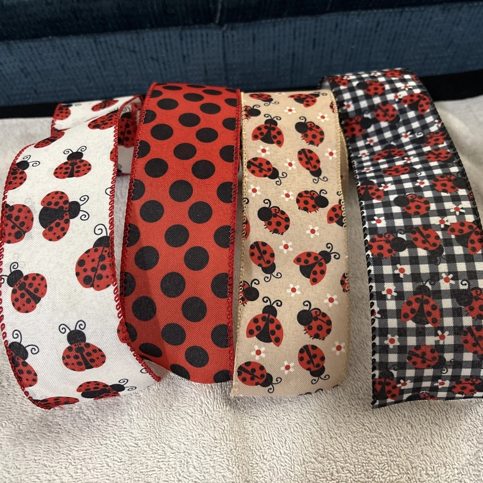 Lady Bug Collection Usado. Lote de 4. 2/16 pies cada uno. 2/8 pies cada uno. Foto 2 de 3