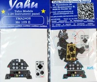 Yahu YMA2408 Messerschmitt Me-109 E 1/24 Instrument Panel