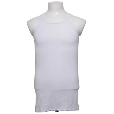 Organic Basics, Tank­top, Größe: S, model: men's soft touch, Weiß #plX