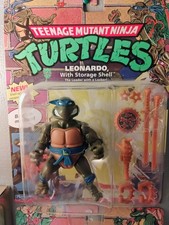 Playmates Toys Teenage Mutant Ninja Turtles Leonardo Storage Shell Action Figure