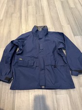 Genuine Us Navy Nwu Blue Cold Weather Gore Tex Parka Large Regular