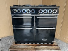 Falcon Deluxe 100 Dual Fuel FSD Black/Chrome  Cooker