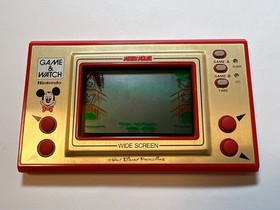 NINTENDO GAME AND & WATCH Mickey Mouse 1981 Wide Screen From Japan Very Rare