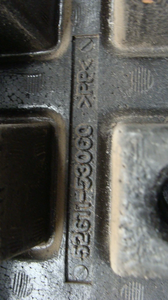 2006 2007 2008 LEXUS IS250 IS350 FRONT BUMPER FOAM REINFORCEMENT PAD 52611-53060 Foto 2 de 4