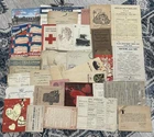 WW1 WWI Military US Army AEF Soldier Grouping Postcards Letters Booklets & More!