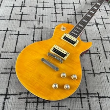 US Slash LP Standard Electric Guitar Appetite Burst yellow Flame maple top