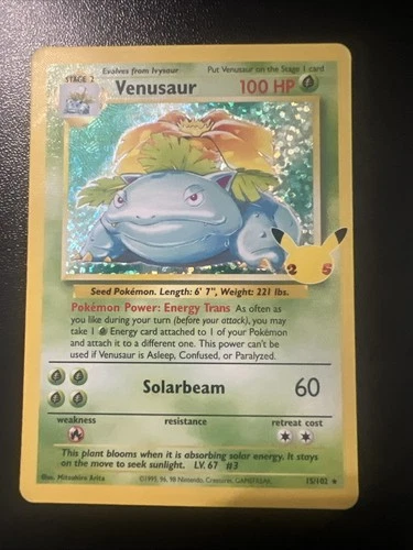Pokemon 2021 Celebrations Venusaur #15/102