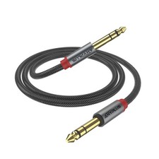 1/4 inch Guitar Instrument Cable 3.3ft/ 1m-2pack 6.35mm Male to Male 1/4 inch...