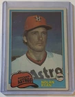 1981 Topps Baseball Card #240 Nolan Ryan Houston Astros