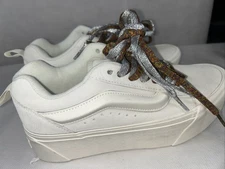 Vans Knu Stack Chunky Platform Sneakers White  Size 7 Women’s – New Without Box