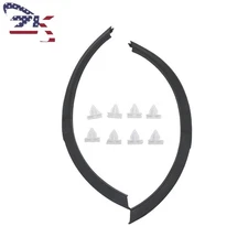 Set of 2 For Buick Encore 2013-22 Rear Fender Flare Wheel Arch Trim Molding Set