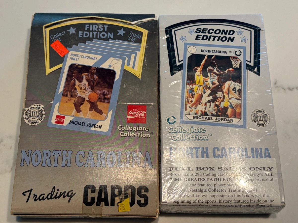 north carolina trading cards first edition North Carolina Tar Heels 1989 Season Sports Trading Cards & Accessories for  sale