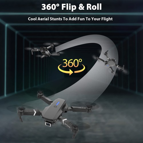 1080P Camera for Adults Beginners Kids Foldable RC Quadcopter Toys Drone 1080P F - Picture 6 of 7
