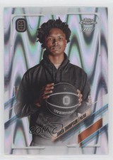 2021-22 Topps Chrome OTE Overtime Elite RayWave Refractor Amen Thompson #12 r0j