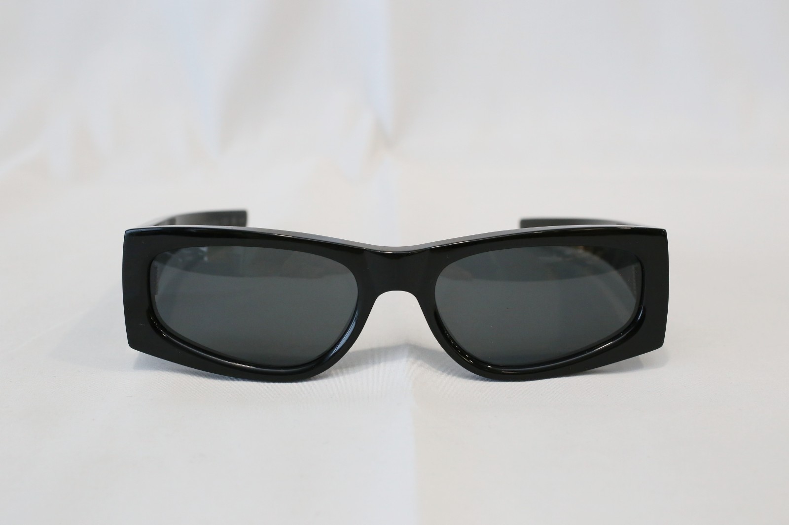 Occhiali da sole YSL Yves Saint Laurent M140 001 neri rettangolari 56 18 130