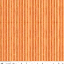 Stripes in Orange | Ghoul Friends | Riley Blake