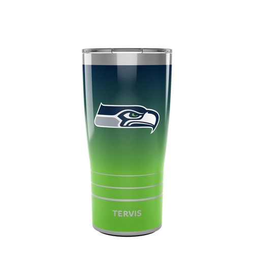 Traveler NFL Seattle Seahawks - Ombre dreiwandiger isolierter Becher Reise... - Bild 1 von 8