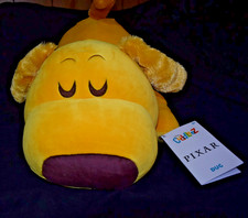 Disney Pixar UP Dug Dog Large 25" Cuddleez Plush Pillow Stuffed Animal NWT