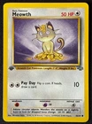 1st Edition Meowth - Jungle - #56/64 - Vintage Pokémon Card 1999 WOTC