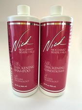 Nick Chavez Plumper N' Thicker Ultra Thickening Shampoo  Conditioner  32 fl oz