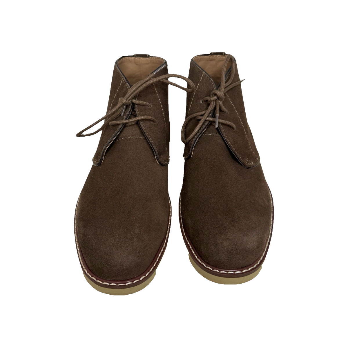 Banana Republic men\'s light tan suede Chukka boots. Size 9 Suede Chukka Lace Up Boot | Banana Republic Factory main image 2