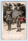 WW2 PPSH GUN PHOTO Affectionate Soviet Soldiers USSR Guy Vintage Snapshot VTG