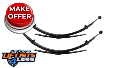 Skyjacker J40RSB Rr Softride Leaf Spring Set For 4'' LiftKits for 76-78 Jeep CJ5