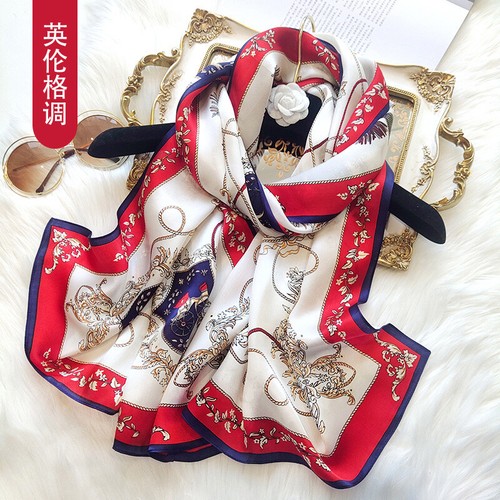 Écharpe de 100% soie,Foulard pour la femme , 170 * 52 cm,Cadeau pour votre Lady - Picture 13 of 40