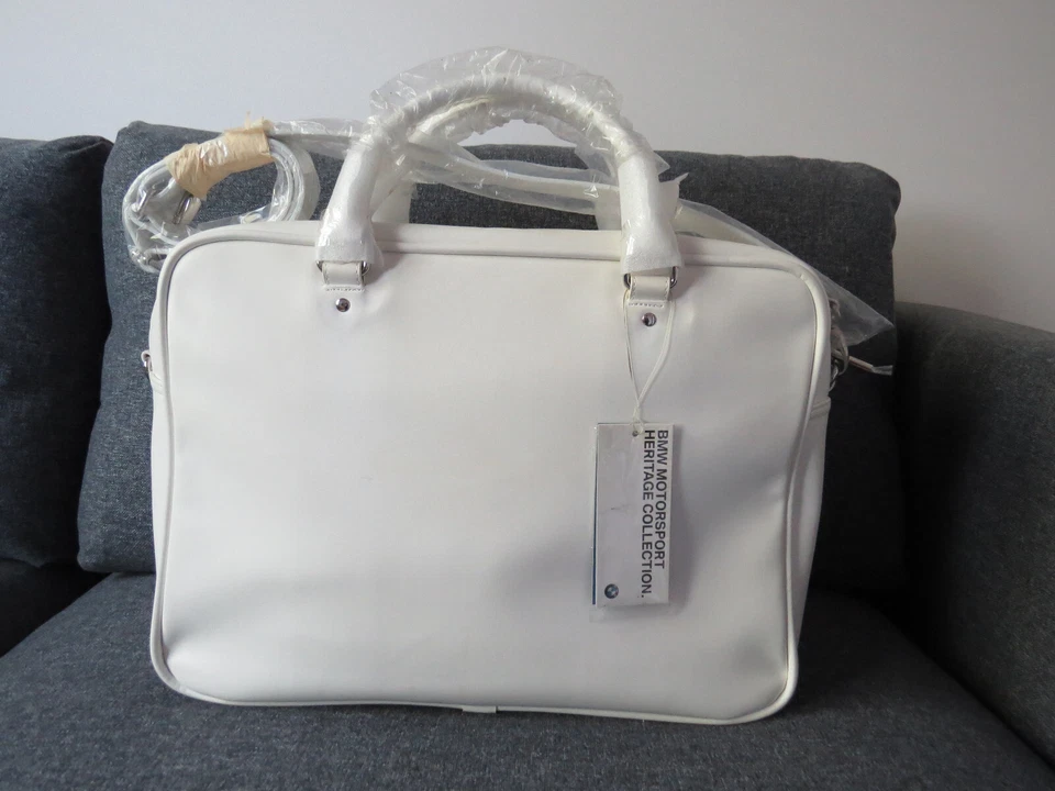 Bolso de Lona BMW Motorsport Heritage Raro Nuevo con Etiquetas Foto 3 de 4