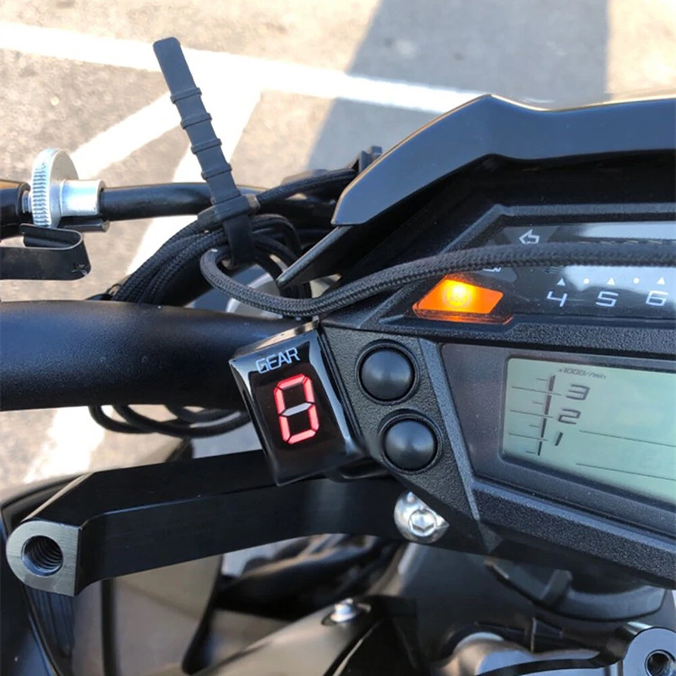 Motorcycle 1-6 Gear Indicator Speed Display Meter For Honda CBR650F 2014-2018 Foto 2 de 4