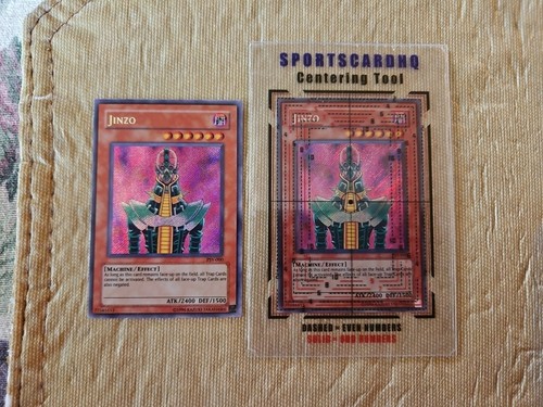 "Authentic Yu-Gi-Oh Card Singles" "Jinzo" "Secret Rare PSV-000" Magnet Case - Picture 12 of 24