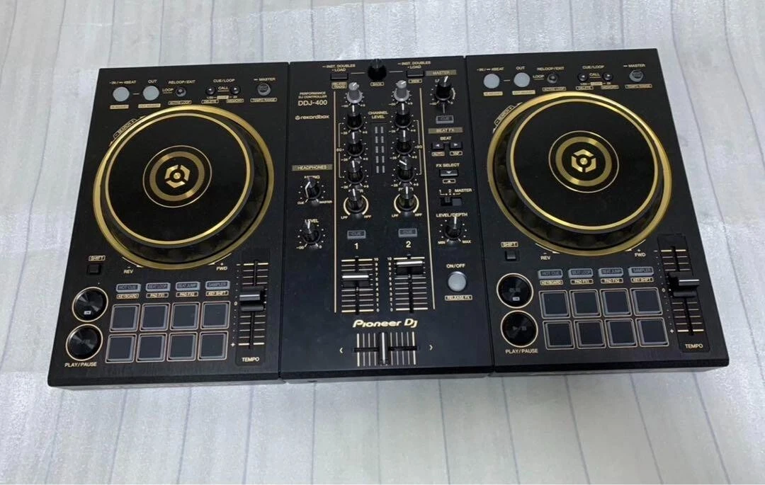 Pioneer DDJ-400-N Limited Gold 2-Channel DJ Controller 2ch with 
