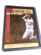 2000 (YANKEES) Upper Deck Ovation Curtain Calls #CC1 David Cone