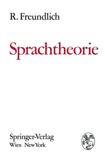 Sprachtheorie | Buch | 9783709182536