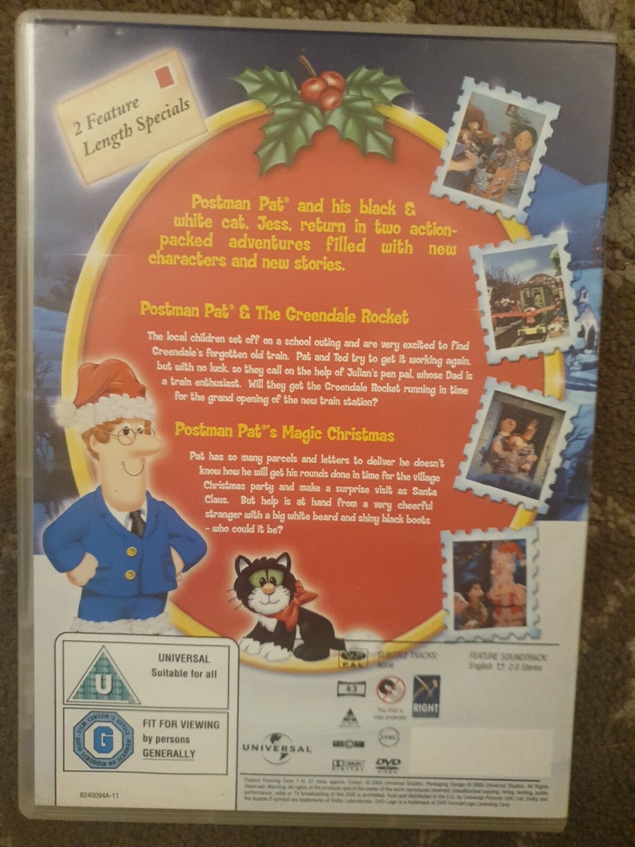 POSTMAN PAT MAGIC CHRISTMAS DVD KIDS | eBay