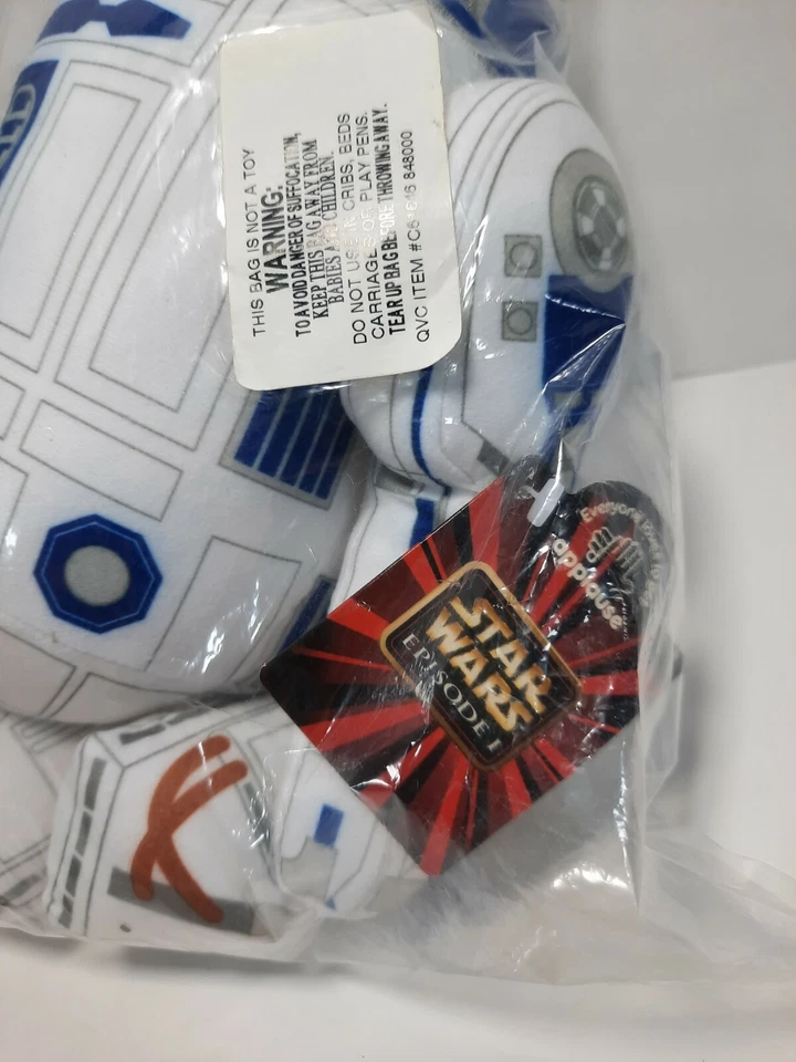 Star Wars Episode 1 Phantom Menace R2-D2 10" TALKING PLUSH  Applause  - Image 2 of 4
