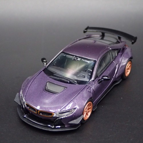 2014-2020 BMW i8 Liberty Caminar Lbwk Raro 1:64 Escala Diorama Diecast Modelo - Imagen 6 de 7