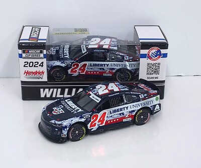 2024 William Byron #24 Liberty University Patriotic 1:64 Scale -Instock