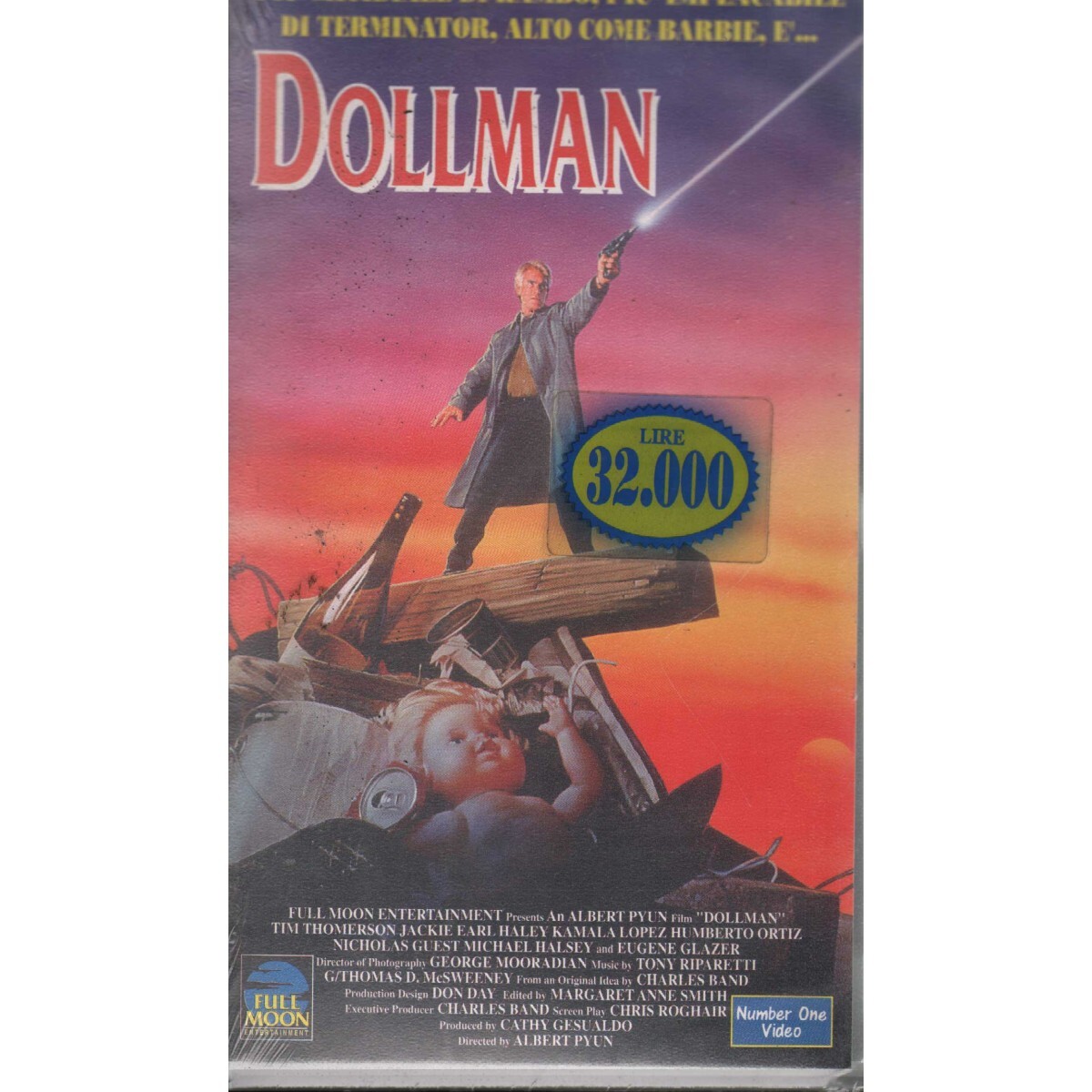 Dollman VHS Albert Pyun Univideo - CN54513 Sealed