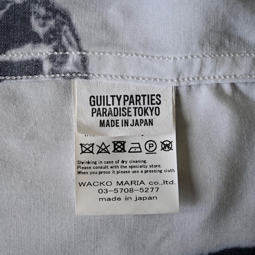 Guilty Parties Wacko Maria x Neckface rayon hawaiian shirt, made in Japan, M - Picture 15 of 17
