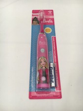 Barbie Pink Sonic Toothbrush for Kids Battery Included Dental Health NWT/NIB