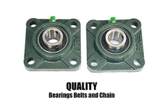 UCF202-10 5/8"" Square 4 Bolt Flange Block Mounted Bearing Unit (Qty. 2)